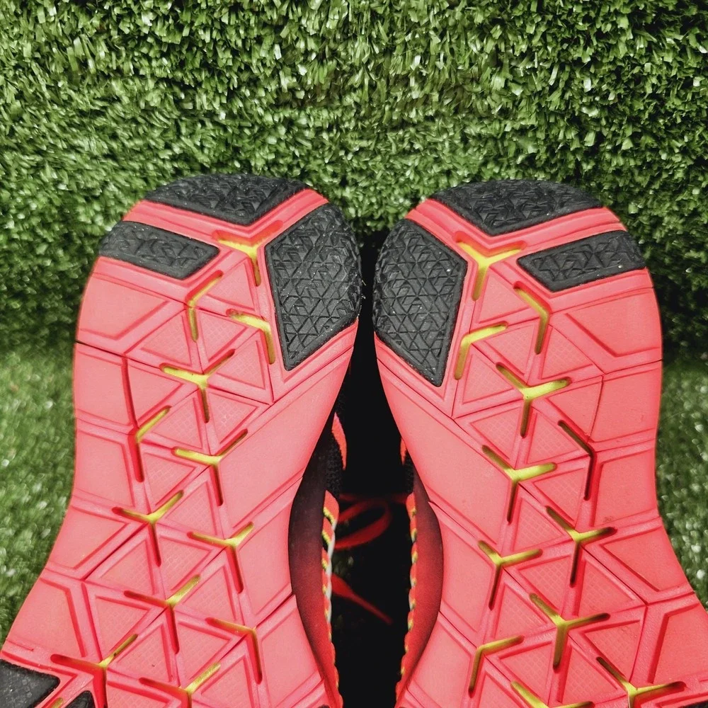 Nike Free Train Force FlyKnit Black Neon Crimson‎ Sneakers 833275-001 Mens 8.5